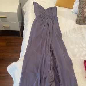Lavender brides maid dress